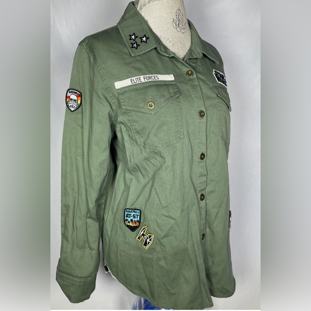 Star Wars Rogue One Elite Forces Cosplay Jacket in Army Green - Size L - Picture 4 of 7